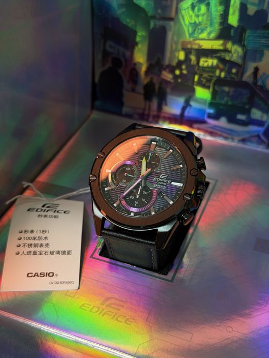 Годинник Casio Edifice Neon Night