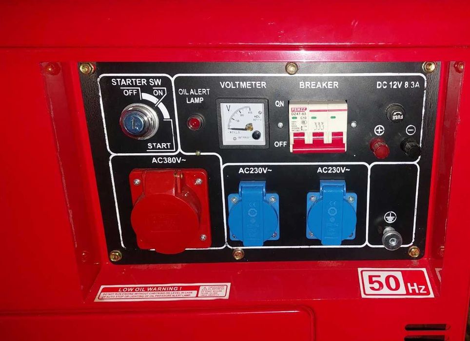 Дизельний генератор Hüttenberg H8500D 6.5 кВт