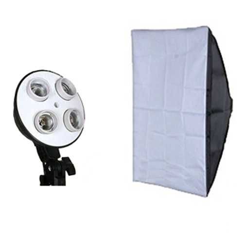 Набор постоянного света софтбокс (50x70см), лампы 45W 8шт, штатив 2.6м