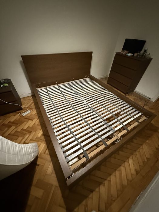Cama IKEA MALM c/ estrado