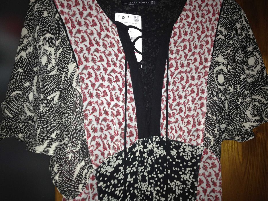Vestido comprido Zara