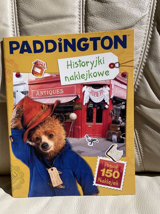 Paddington 2 Historyjki naklejkowe ksiazka z naklejkami