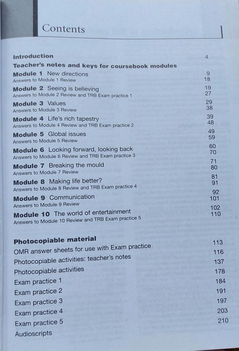 Advanced Expert Teacher's Resource Book