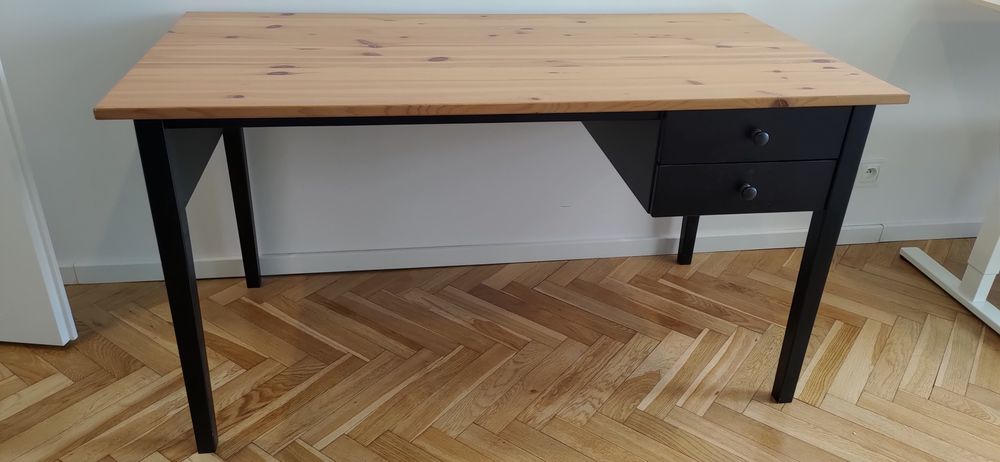 Biurko IKEA drewniane 140/70