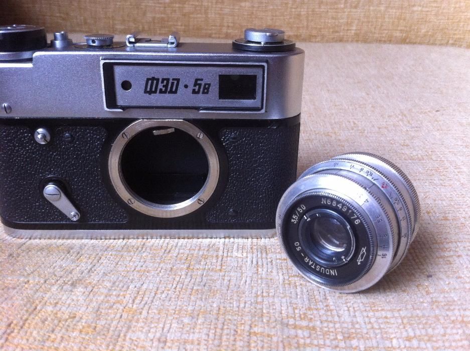 Aparat Fed 5b z obiektywem Industar-50 3,5/50 M39