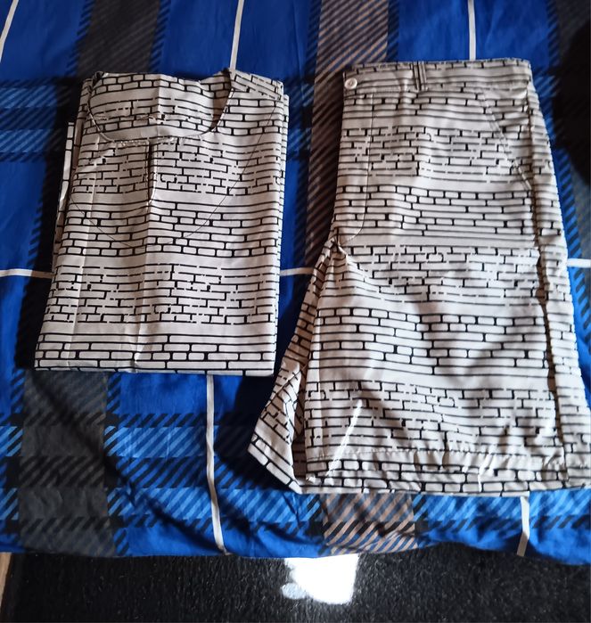 Conjunto calção e parte de cima