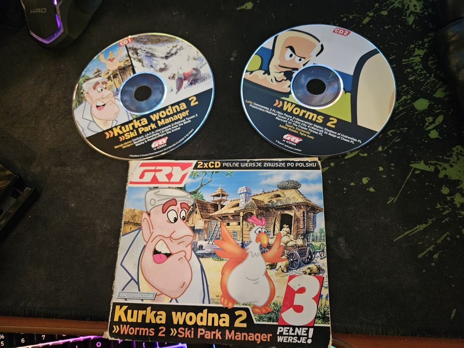 Kurka Wodna 2, Worms 2 i Ski Park Manager Pc