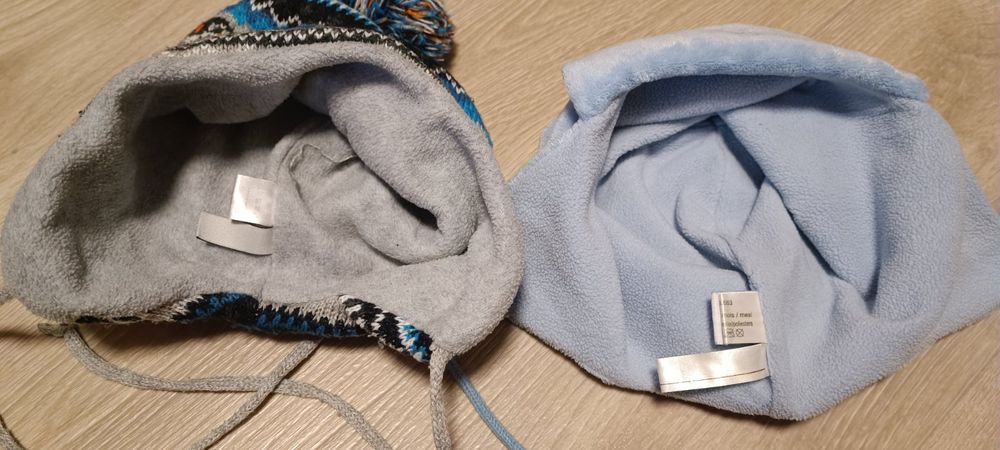 Шапка дитяча, флісова підкладка, 1-2-3 роки