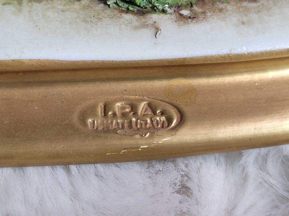 Stara Włoska figurka porcelanowa " Pan żul i kot"