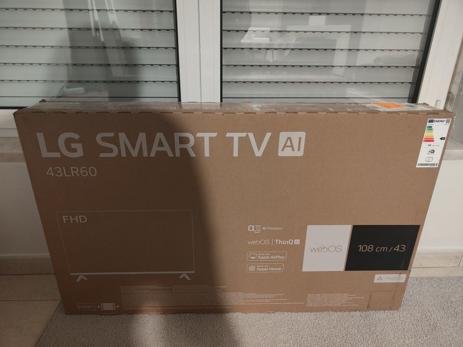 TV LG 43" 43LR60006LA LED Smart TV Full HD HDR10 Pro