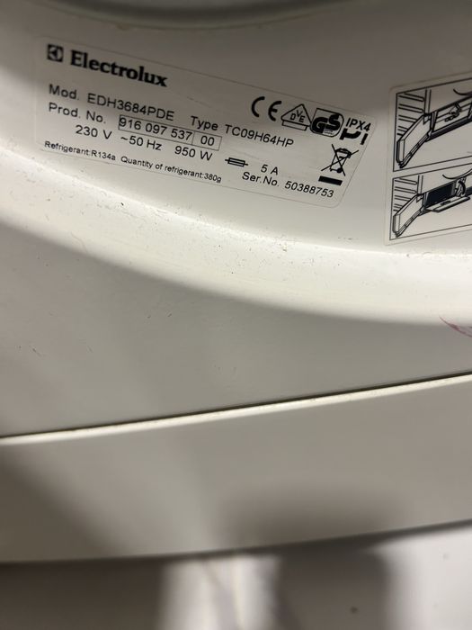 Maquina de secar Electrolux