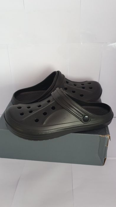 Chodaki  / crocsy męskie czarne uniwersalne rozmiar 45