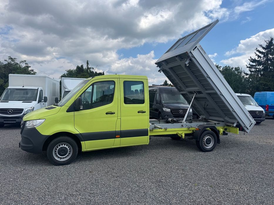 Mercedes-Benz Sprinter 317 kiper max Doka  Sprinter 317 wywrotka Doka 7 osobowa
