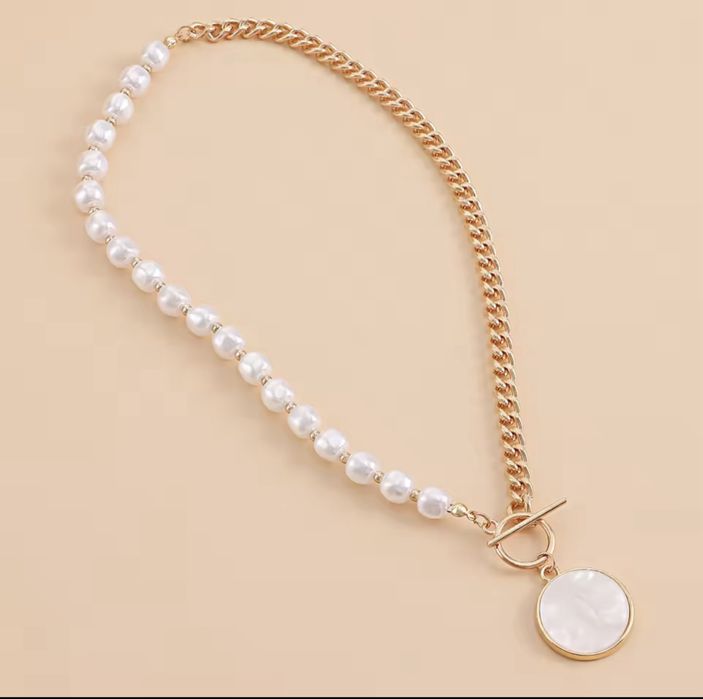 Naszyjnik Pearls begold