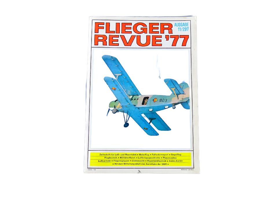 magazyn lotnictwo lata 70-te flieger revue samolot