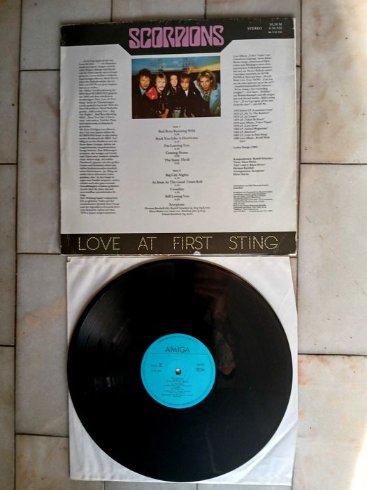Scorpions - Love at first sting. VINIL Colecionador