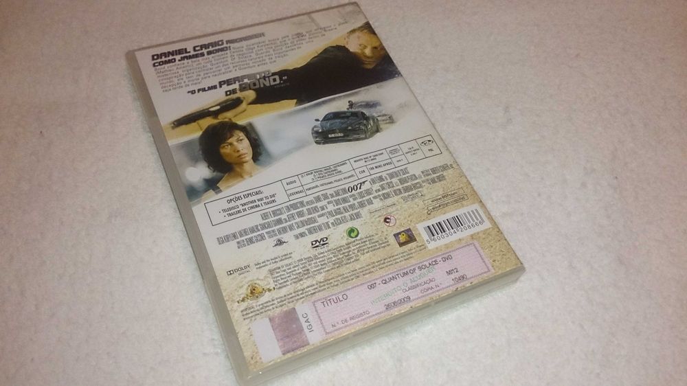 007 - quantum of solace (filme/dvd) com daniel craig64751207324929123