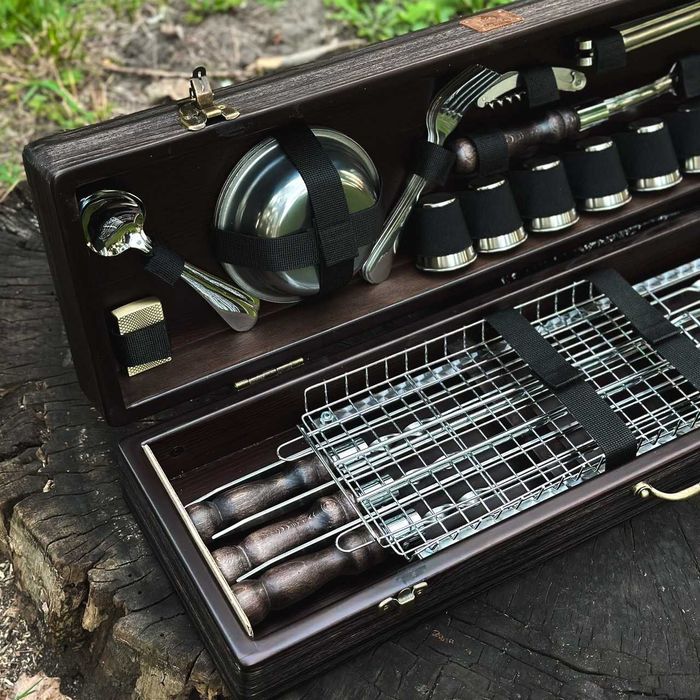 Набір шампурів Пума 2.0 BS94/1 Подарочный набор шампуров для мужчины