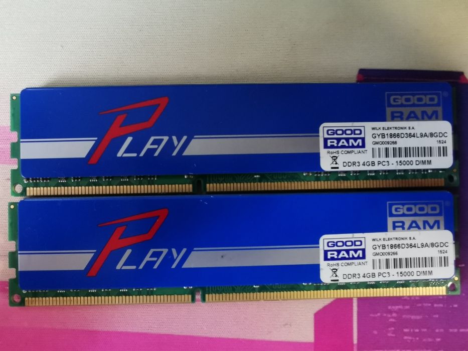GoodRam 2 планки ddr3
