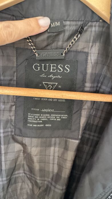 Kurtka męska Guess czarna