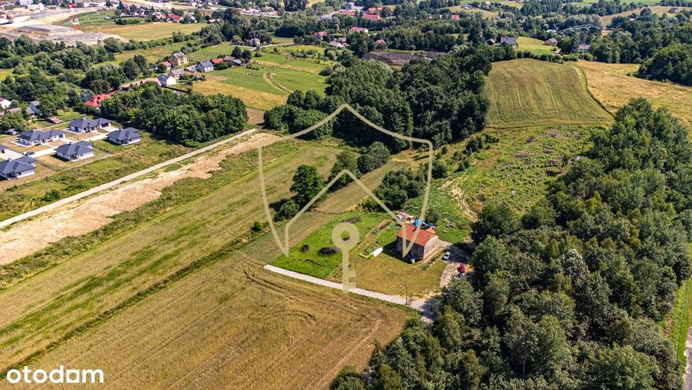 Widokowa działka z WZ i mediami. OKAZJA! - Widok 2