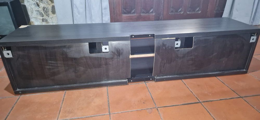 Móvel de sala preto