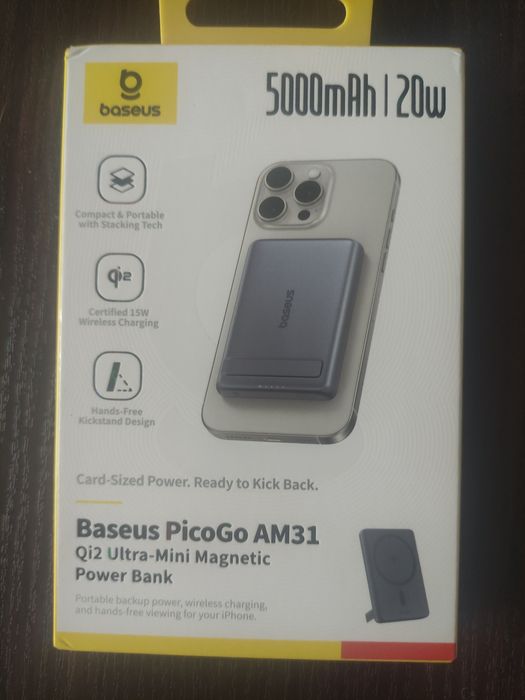Павербанк Baseus PicoGo AM31 5000mAh