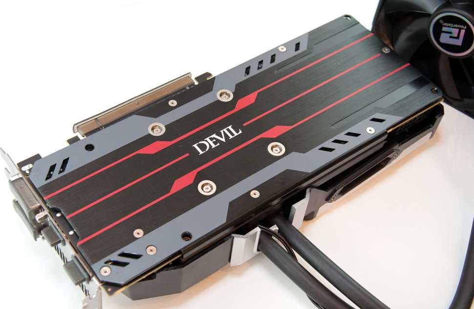 Power Color Devil Hybrid R9 390X 8 ГБ GDDR5 AXR9 390X 8GBD5-ADHE
