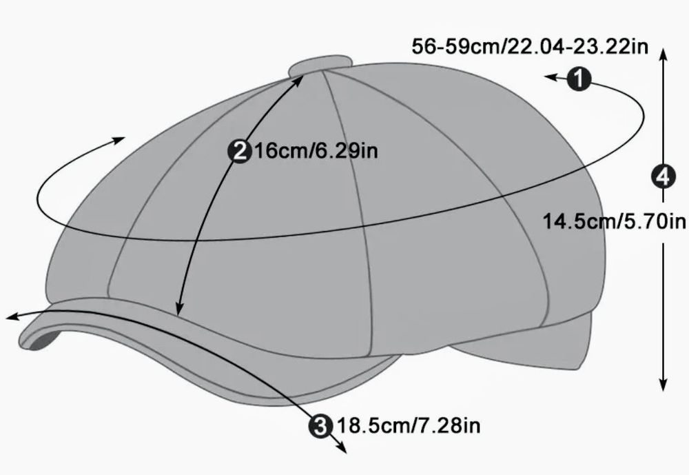 Kaszkiet w stylu retro