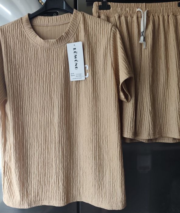 Jasno beżowy letni komplet XL/2Xl