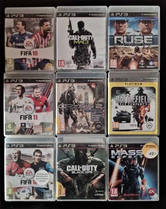 Playstation 3 - Bom estado - Oferta de comando, cabos e 9 jogos!64309602204162123