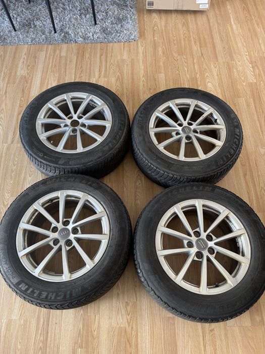 Jantes 17' Originais Audi C/Pneus Inverno Michelin 225/60 R17 (5x112)