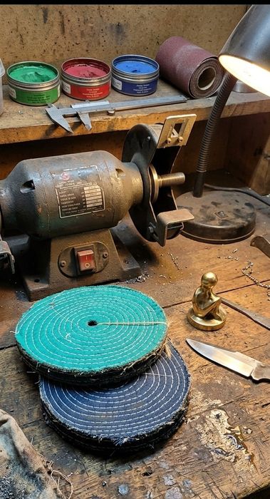 Discos / Rodas de Polimento em Tecido (Ganga e Lona) – Para Politriz / Esmeriladora