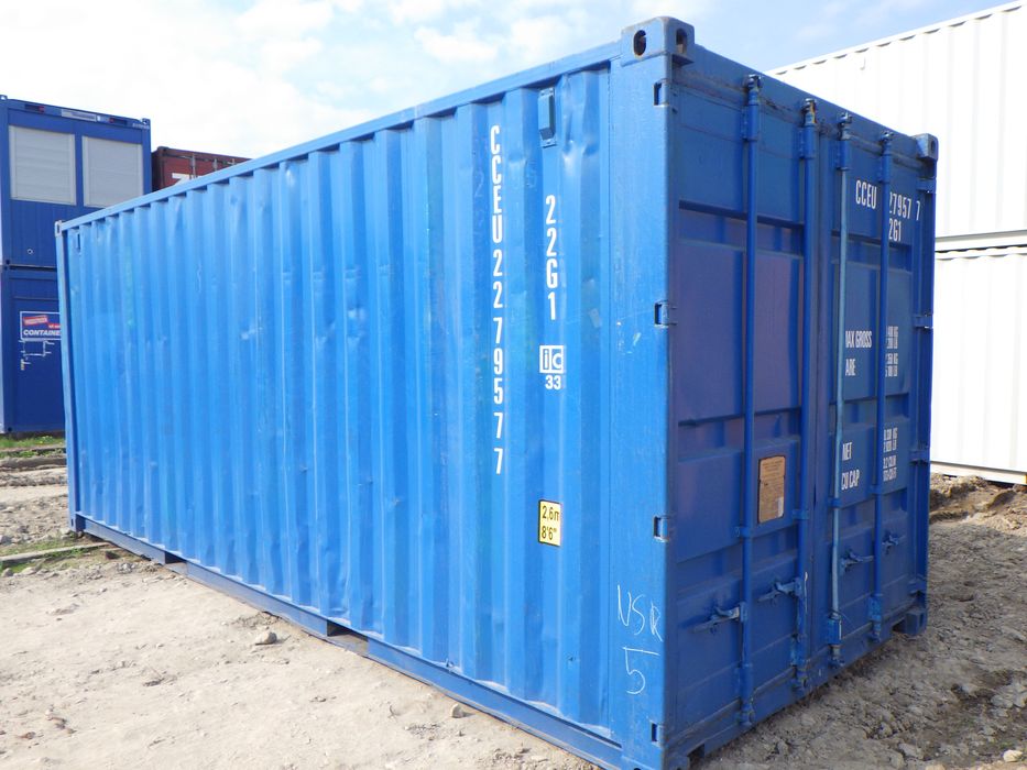 Kontener morski magazynowy 20DV 6 metrowy, lok Łódź!