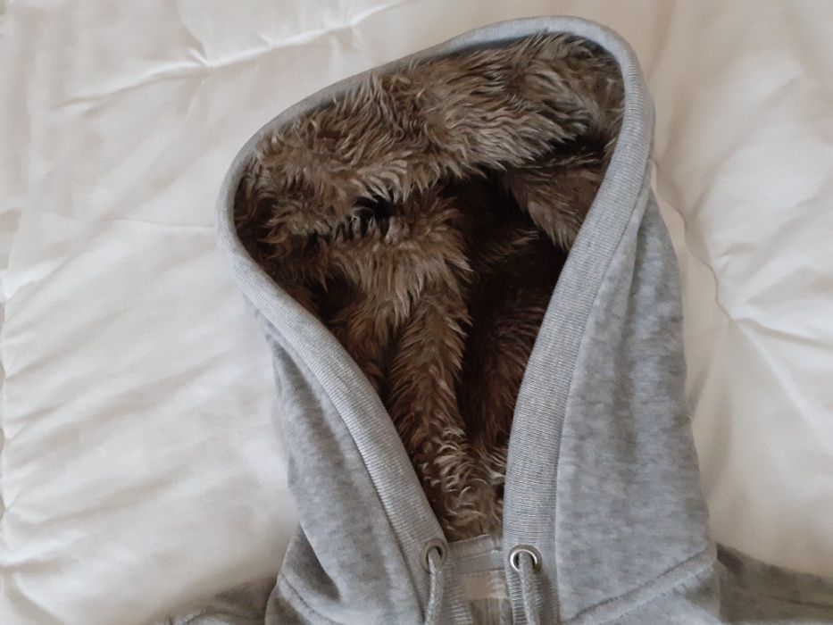 Casaco de treino com pelinho