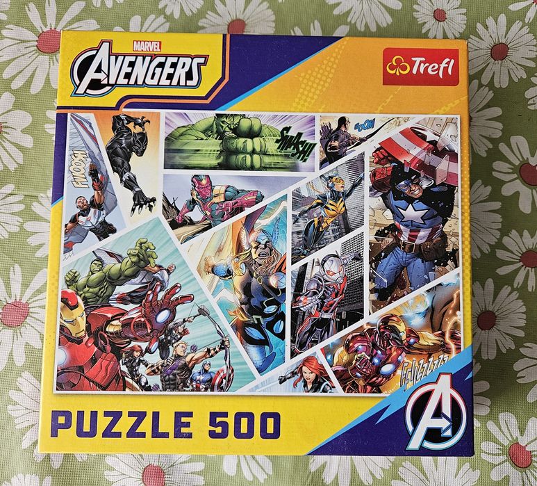 Puzzle 500 el. MARVEL AVENGERS