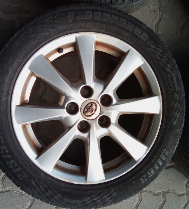 Jantes Toyota R17 Com Pneus 215/55 Furação 5X114.3