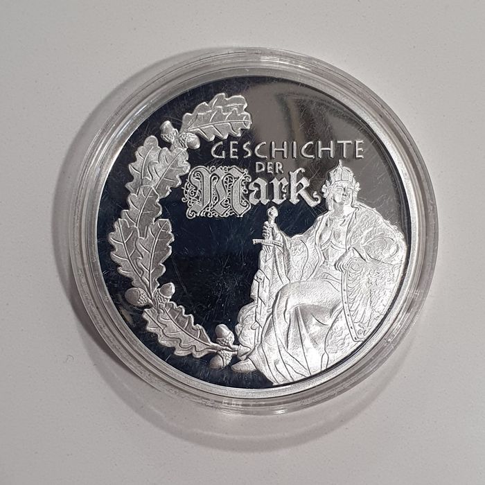 Medal Histora Marki - 1 DeutscheMark 1950