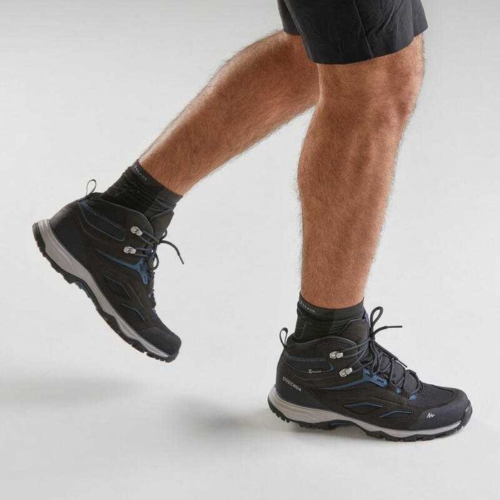 МЕГА ХИТ Ботинки мужские туристические походные на мембране 43 Quechua