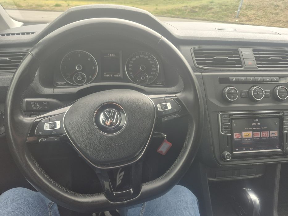 VW Caddy DSG, alcantara