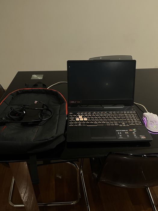 Portatil Gaming TUF, Rato NPlay e mochila de transporte