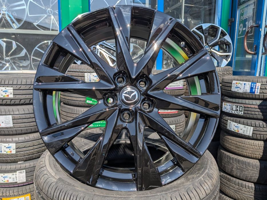 диски Mazda CX-5 R19 5x114,3 черный глянец