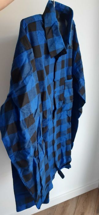 Flanelowa koszula w kratkę