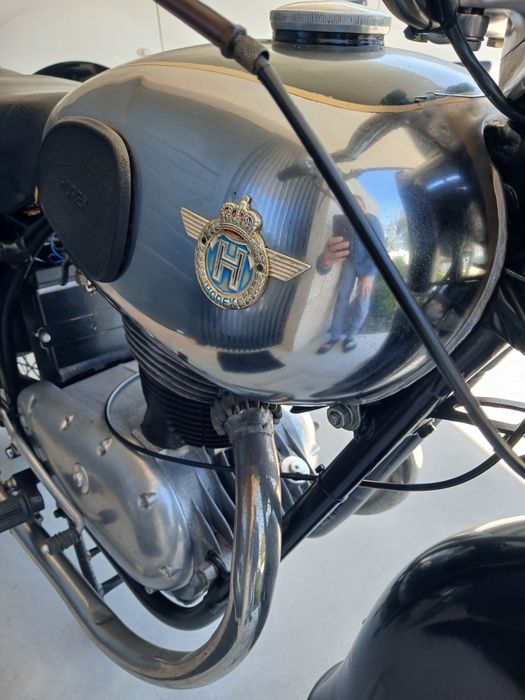 Mota antiga Horex 350cc  ano 1957