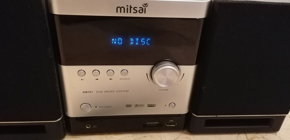 VENDO sistema de som micro MITSAI com DVD modelo DM761