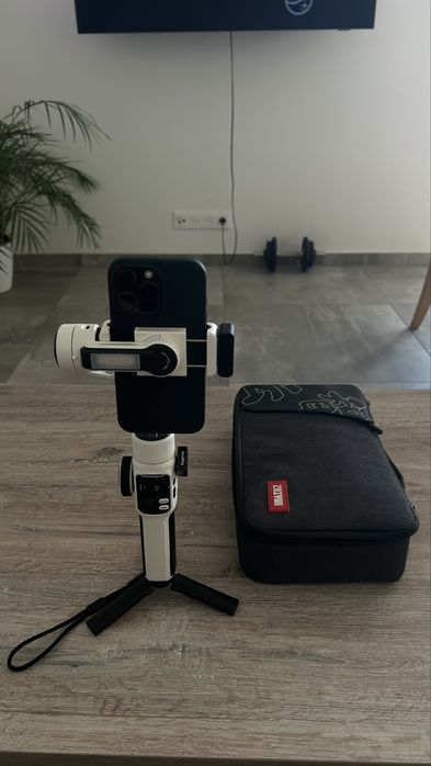 Стабілізатор (гімбал) Zhiyun Smooth 5 White + кейс + мініштатив