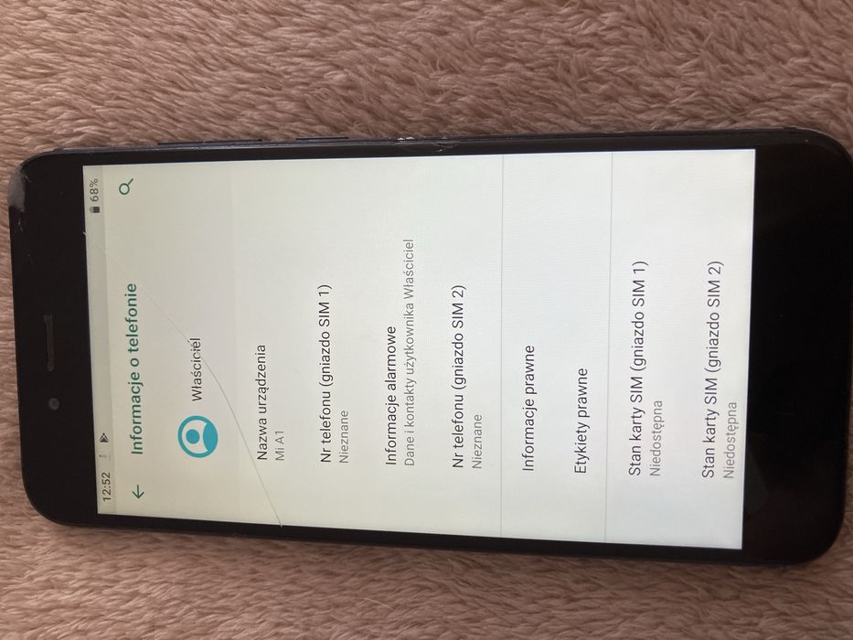 Xiaomi mi a1 Sprawny