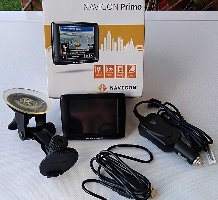 GPS Navigon Primo - Com Carregador (Auto)64584761852290120