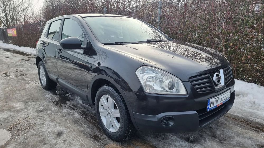 Nissan Qashqai Salon Polska 1.6+GAZ (butla do 2030) Nawigacja Klimatyzacja Super stan