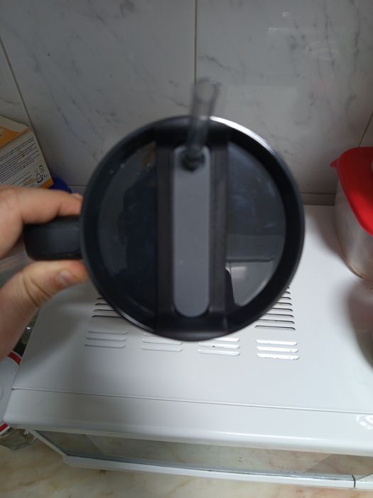 Caneca Térmica em Aço Inoxidável com Alça e Tampa – 40 oz (~1,2 L)